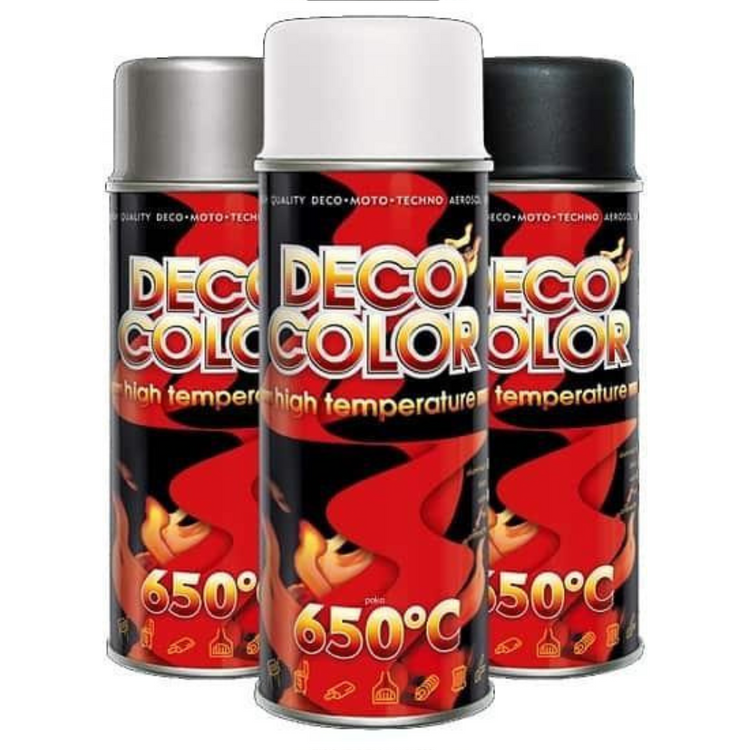 Deco Color-High Temperature Heat Resistant Spray Paint 400ml