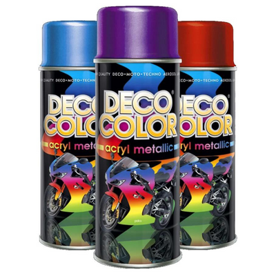 Deco Color-Metallic Spray Paint In 7 Colours 400ml -