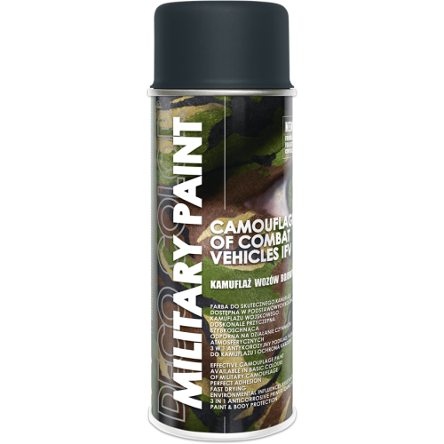 Military Spray Paint Anti Reflective Camouflage 400ml Anthracite - Deco Color Ireland