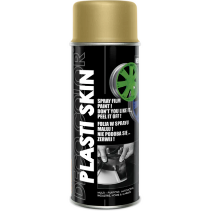 Deco Color-PlastiSkin Removable Paint 400ml - Ral 0000 Gold