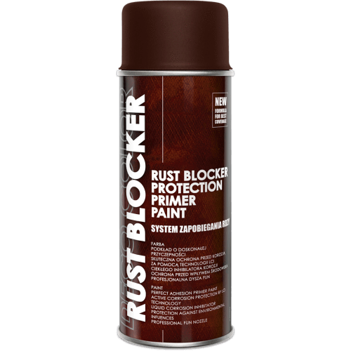 Deco Color-Rust Blocker Adhesive Primer 400ml Brown - Deco Color Ireland