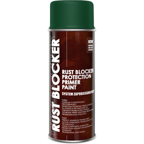 Deco Color-Rust Blocker Adhesive Primer 400ml Green - Deco Color Ireland