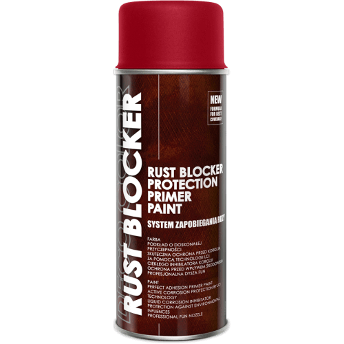 Deco Color-Rust Blocker Adhesive Primer 400ml Red - Deco Color Ireland