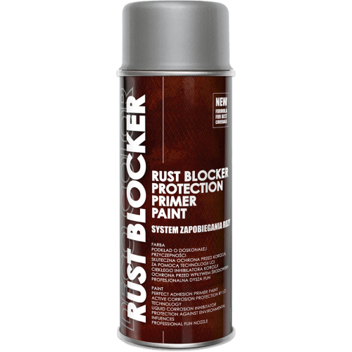 Deco Color-Rust Blocker Adhesive Primer 400ml Silver - Deco Color Ireland