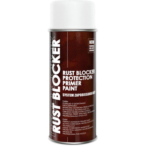 Deco Color-Rust Blocker Adhesive Primer 400ml White - Deco Color Ireland