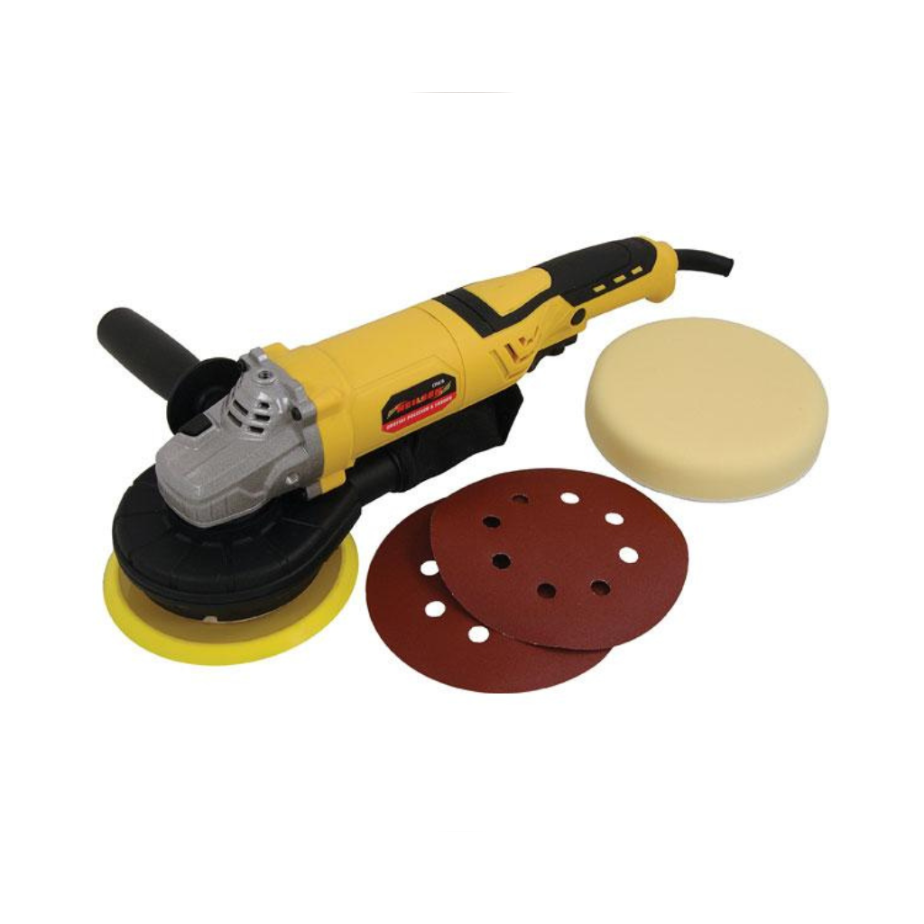 Electric Orbital Sander And Buffer Polisher 150mm 6" 750w With 2 Metre Cable - FDK Distribution