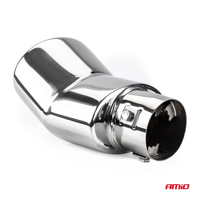 Exhaust muffler tip stainless steel 35 - 46mm mounting