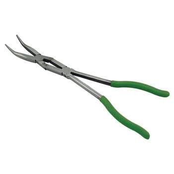Extra Long Needle Nose Pliers Angled 45 Degrees 345mm Long 75mm Opening - Sweeney Motor Factors