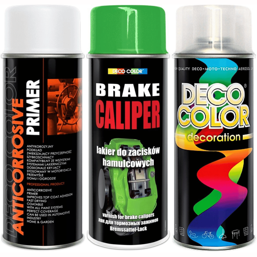 3pc High-Performance Brake Caliper Paint Kit – Durable, Stylish, and Heat-Resistant