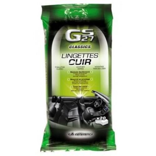 GS27-Leather Wipes 20 u Packet - Sweeney Motor Factors