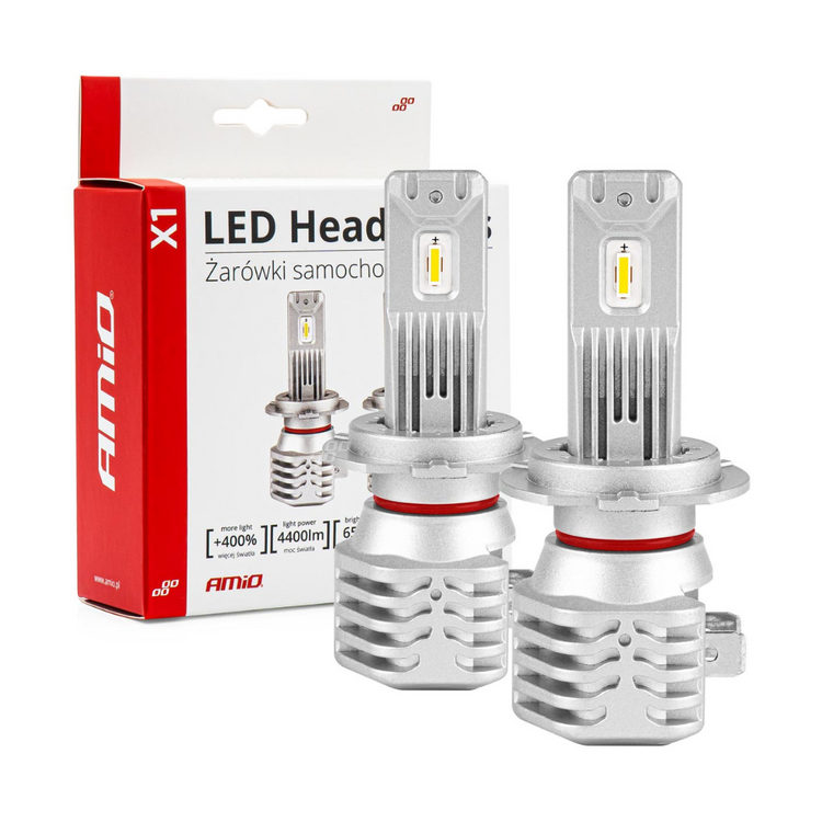 H7 LED Bulb 12v Super Bright 440 Lumen Pack Of 2 - Bulbs