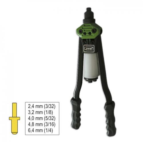  Heavy Duty Hand Riveter Pop Pot Rivet Tool 400mm 16" - Sweeney Motor Factors
