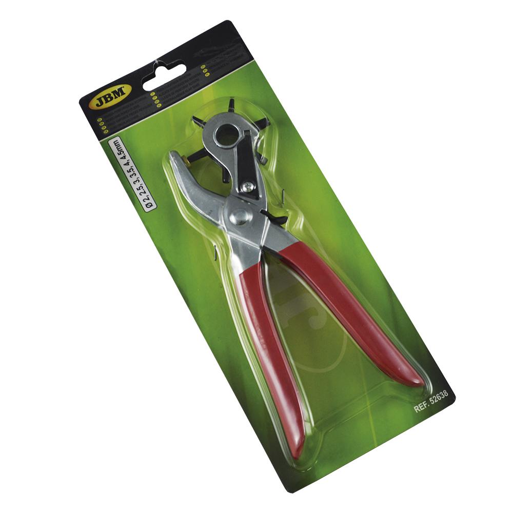 Hole Making Revolving Punch Pliers For Leather Belts Eyelet 6 Sizes - Sweeney Motor Factors