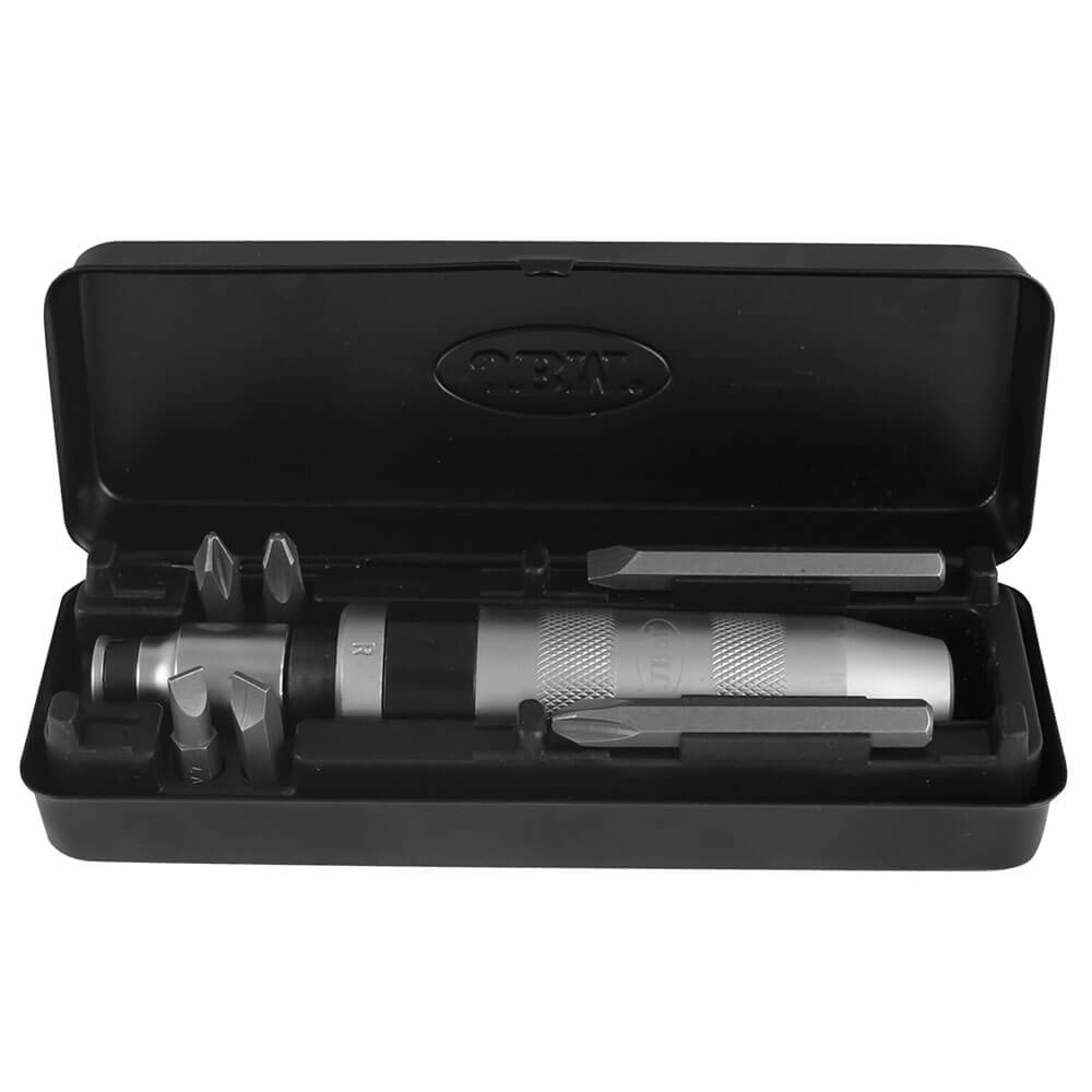 Impact Screwdriver Bit Set 8pc In Steel Case - screw drivers