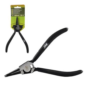 Internal Circlip Pliers Straight Tip 7" 180mm With 35mm Opening Coated Handles - Sweeney Motor Factors