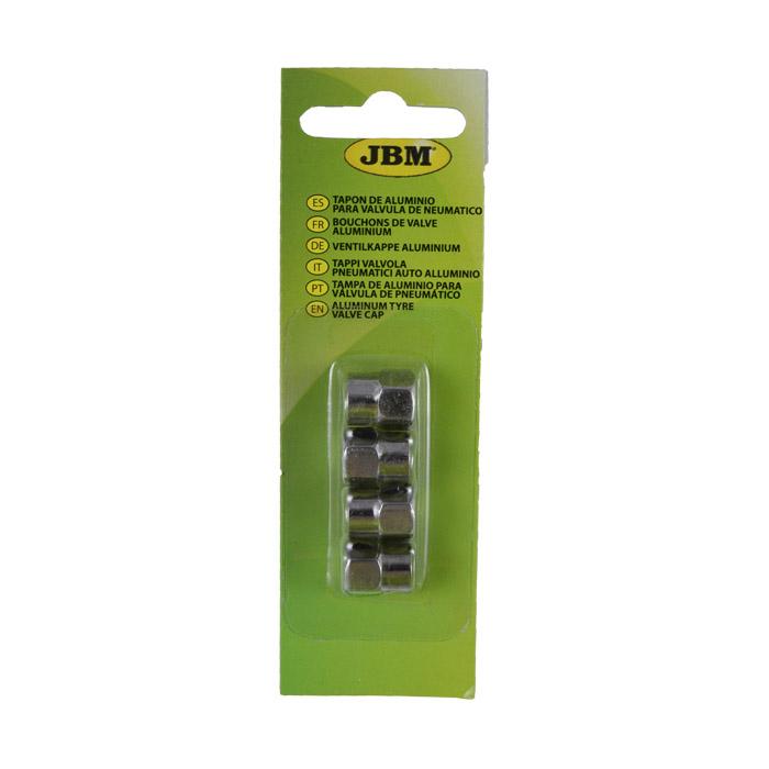 JBM-11900 Set Of 4 Aluminium Caps for Valve Tire Additional View 1
