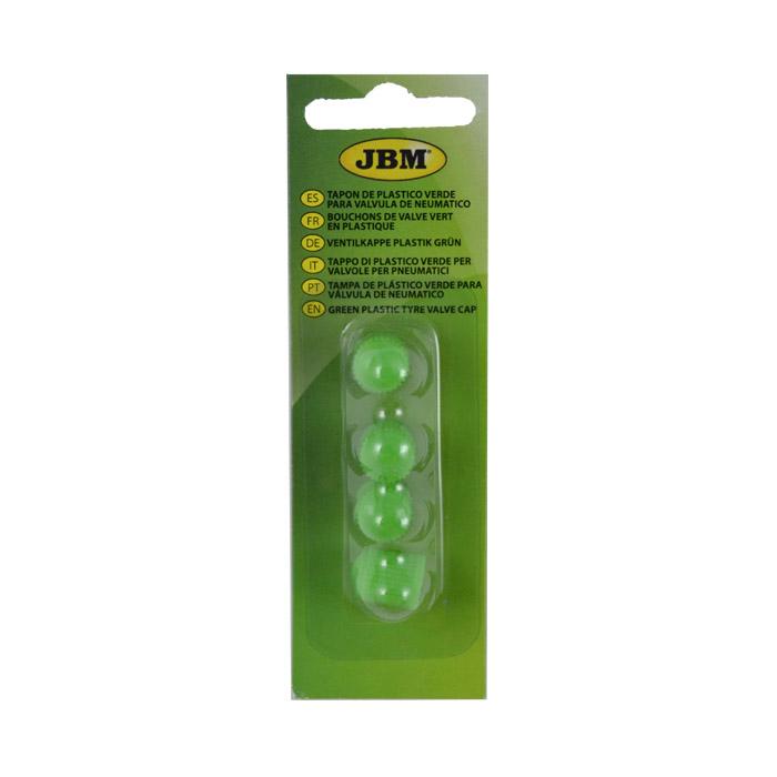 JBM-11901 Green Plastic Caps for Valve Tire Additional View 1