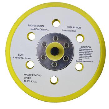 JBM-13499 Velcro Pad For Sanding Disc For Orbital Sander 15 Hole