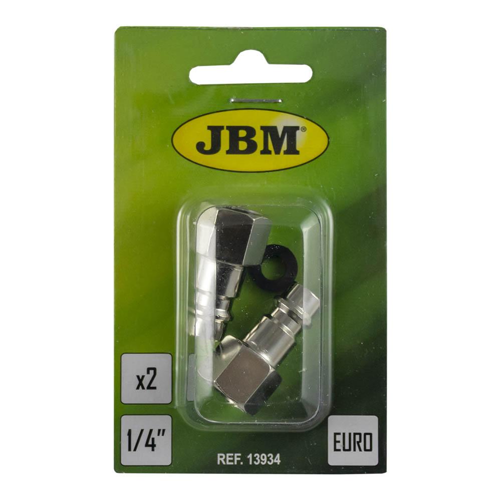 JBM-13934 Eur Male Connector - 1/4" Female Thread (2 Pieces) Additional View 2