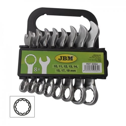 JBM-50564 8pc Short Spanner Set