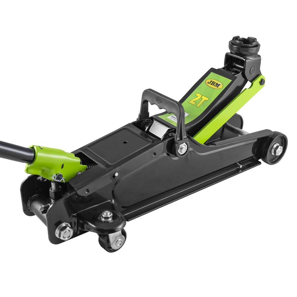 JBM-50816 Heavy Duty Trolley Jack 2T Low Cars