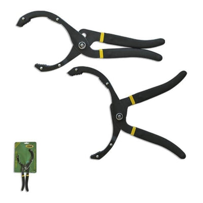 JBM-51354 Oil Filter Clamp Pliers With Toothed Ends 80-120mm