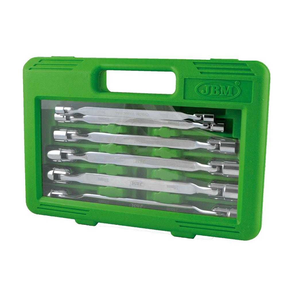 JBM-51659 Case with 6 Hinged 12-Point Spanners Additional View 2-Sweeney Motor Factors