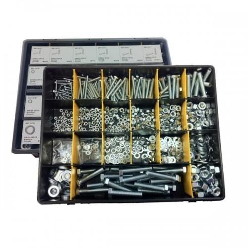 JBM-51804 Assorted Nuts - Blots - Washers Case