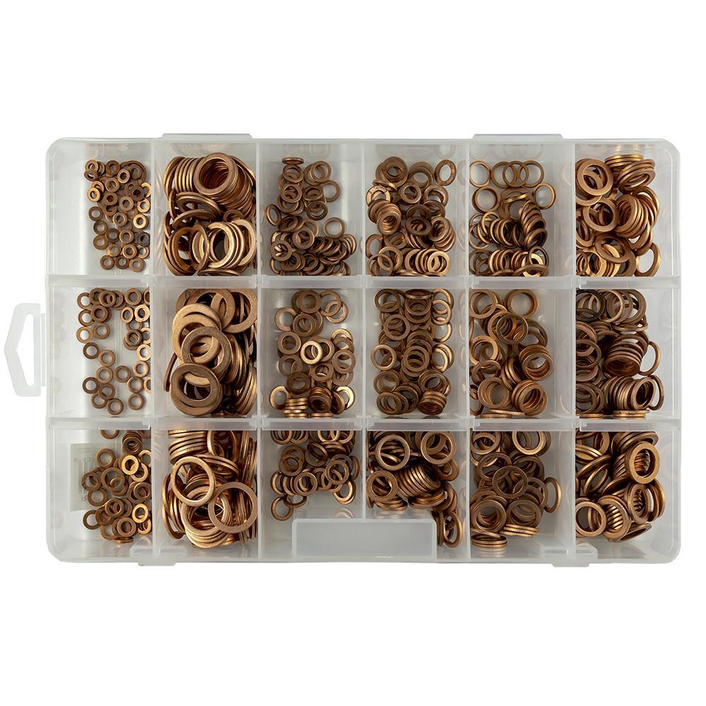 JBM-52030 Copper 18 - Washer Case 900 Pieces