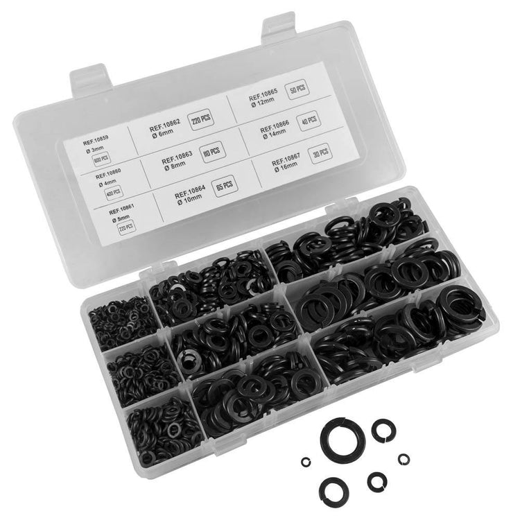 JBM-52032 Case Of Black Grower Washers - 1.735 Pieces