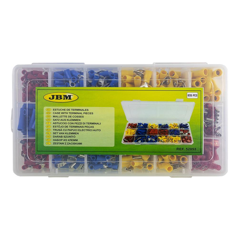 JBM-52053 635 Pieces Set Of Assorted Electrical Wire Terminals Additional View 3