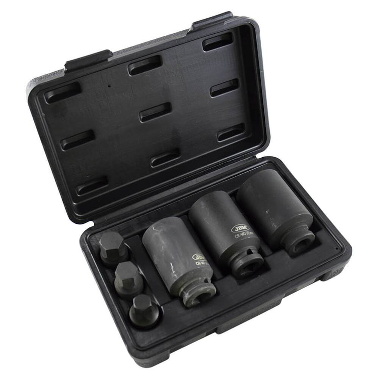 JBM-52337 Impact Sockets 6pc Hexagonal 1/2" Drive