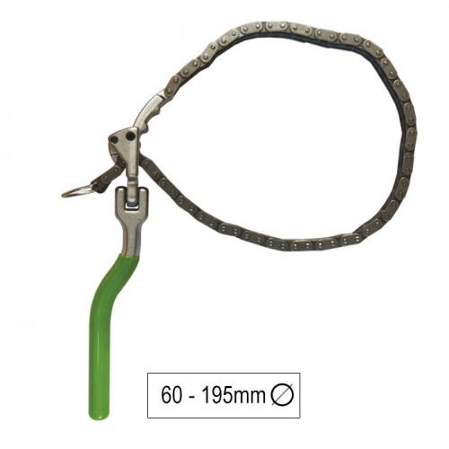 JBM-52608 Oil Filter Wrench Commerical With Chain 60mm To 195mm