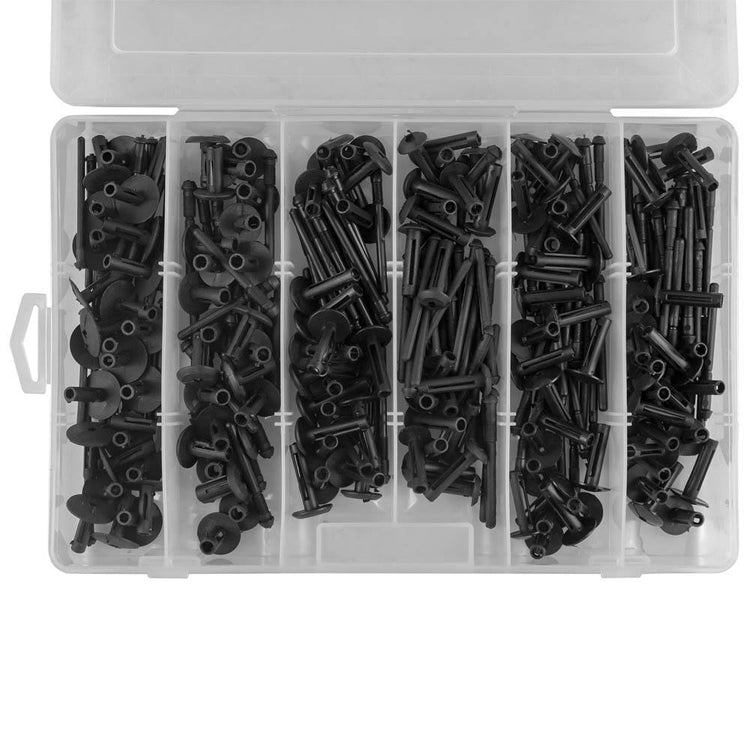 JBM-52711 Plastic Rivet Assortment (150 Pieces) Additional View 1