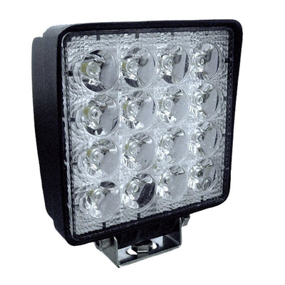 JBM-53045 Work Light 16 LED 48W Square Spotlight