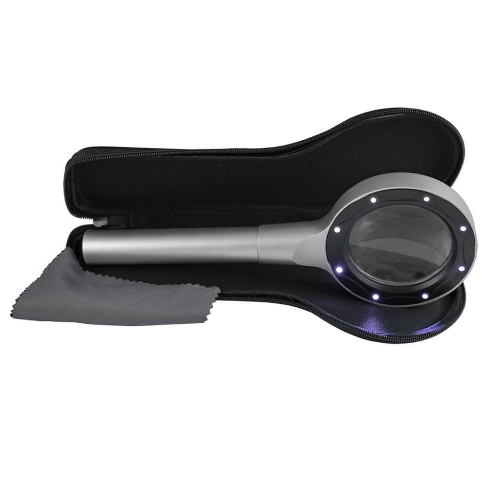 JBM-53085 Magnifying Glass 8 LED Loupe (5X) - general tools