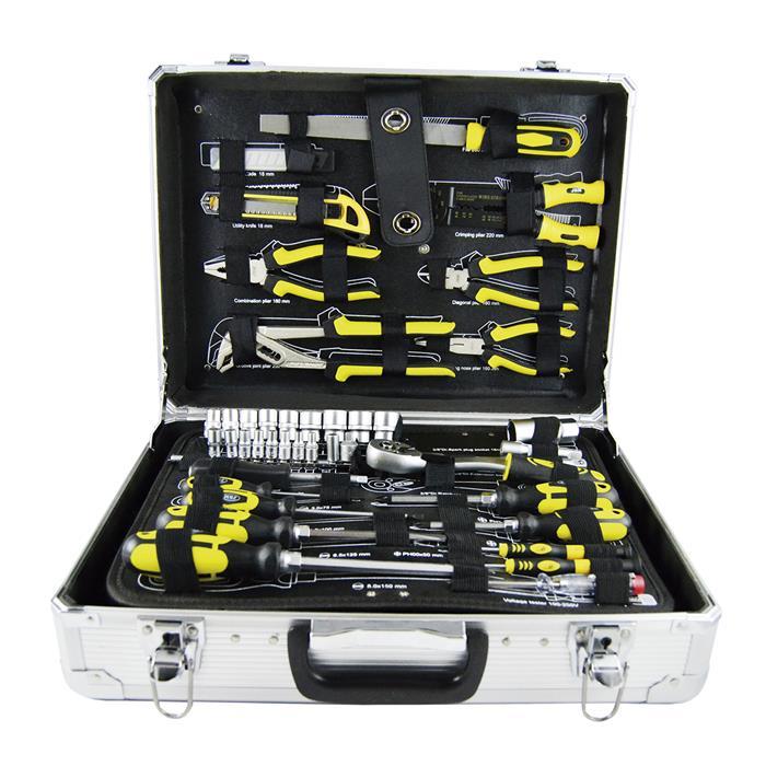 JBM-53158 Aluminium Brief Case Tool Set 108pcs