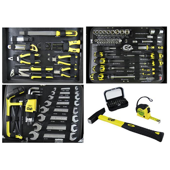 JBM-53158 Aluminium Brief Case Tool Set 108pcs