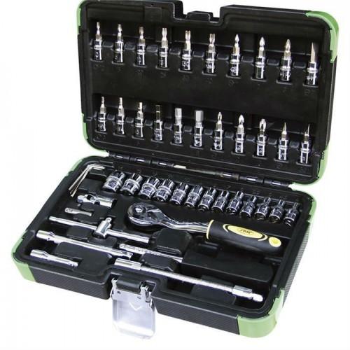 JBM-53201 Quarter Inch Drive 46pc Socket Set