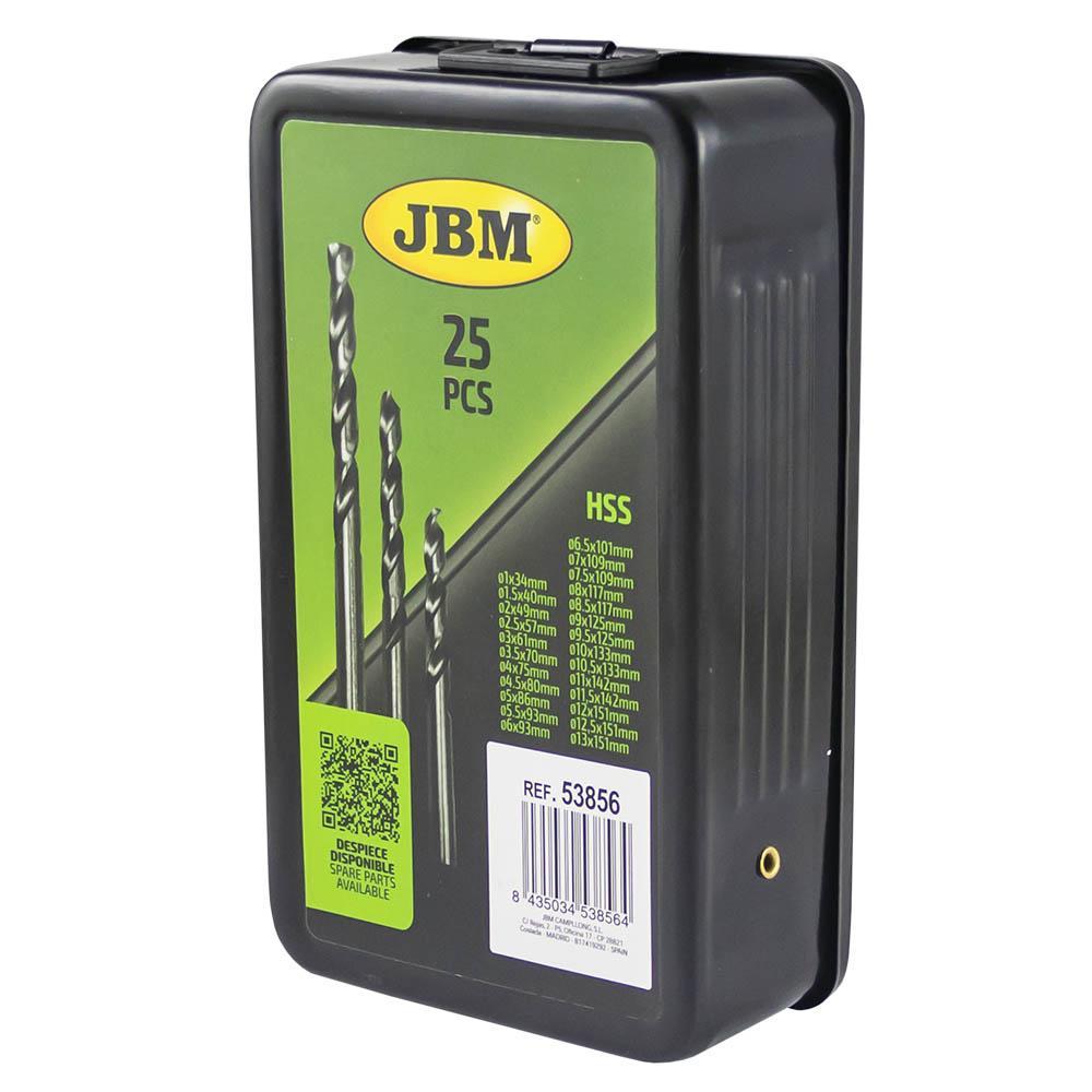 JBM-53856 HSS 4341 Twist Drill Set 1-13mm Additional Image 3