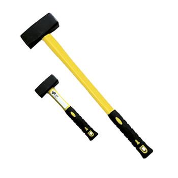 JBM-Steel Lump Hammer With Fiberglass Handle 2kg 4kg & 6kg -
