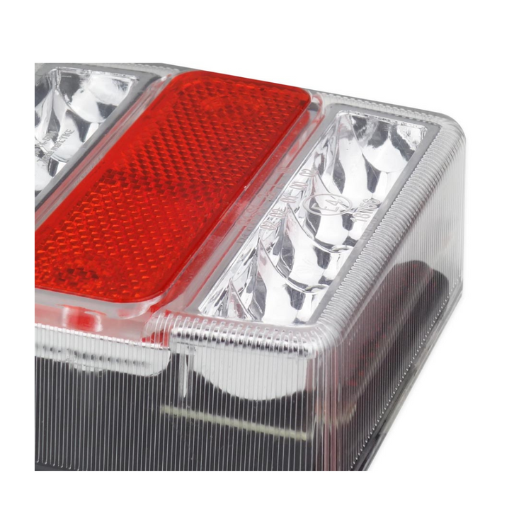 Led trailer light set magnetic with reflector triangles