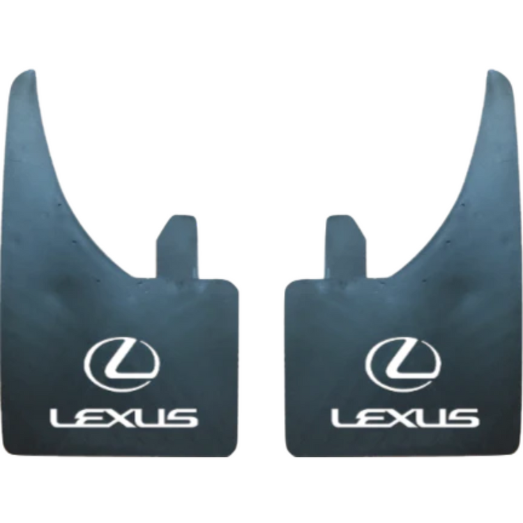 Lexus Mud Flaps Universal Rubber In Pairs - Sweeney Motor Factors