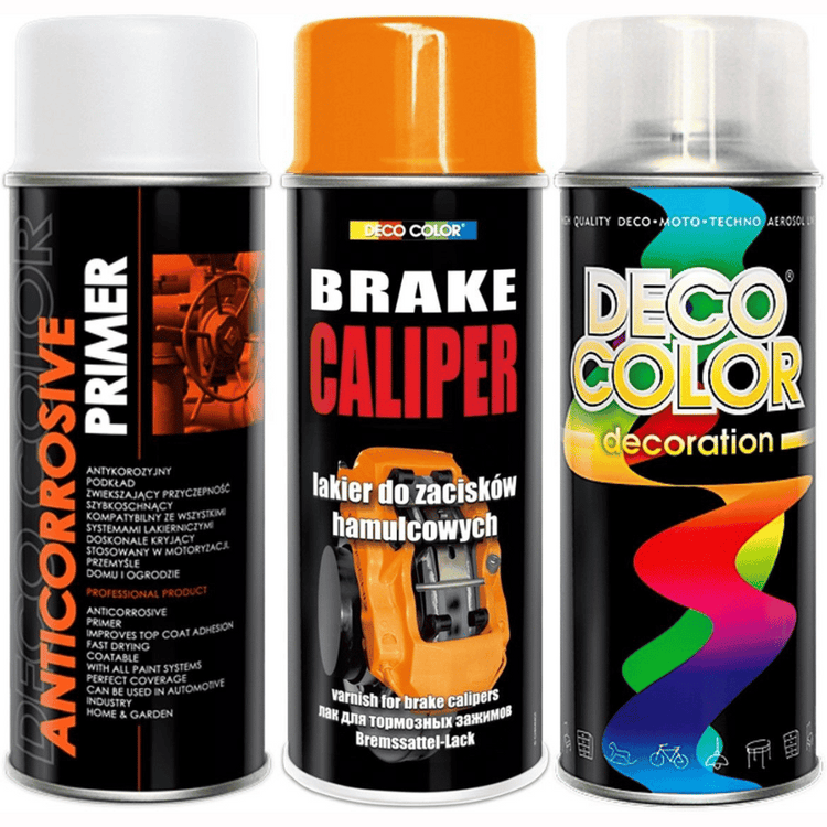 3pc High-Performance Brake Caliper Paint Kit – Durable, Stylish, and Heat-Resistant