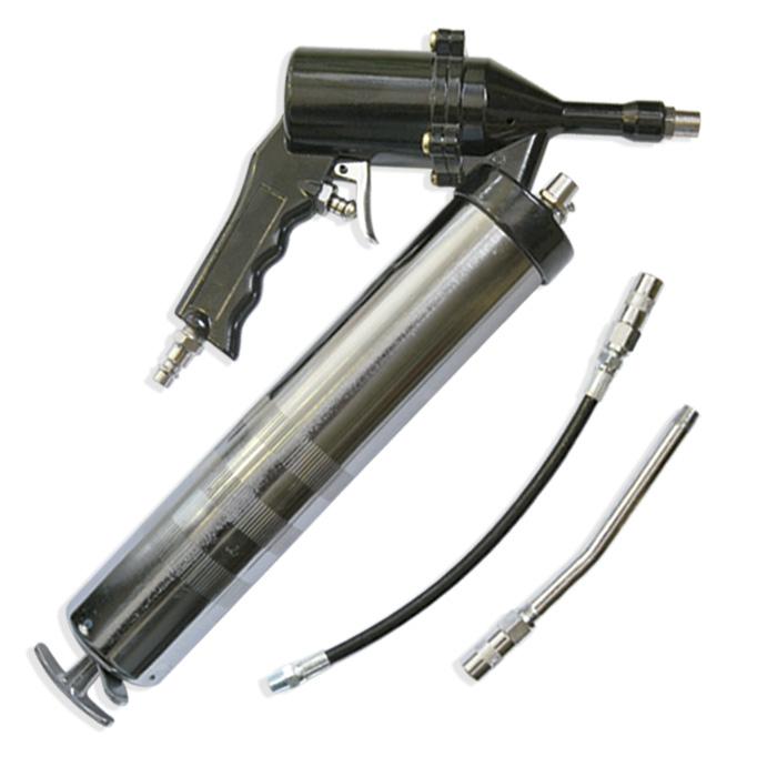 Pneumatic Air Operated Grease Gun with Flexible & Rigid Delivery - Sweeney Motor Factors