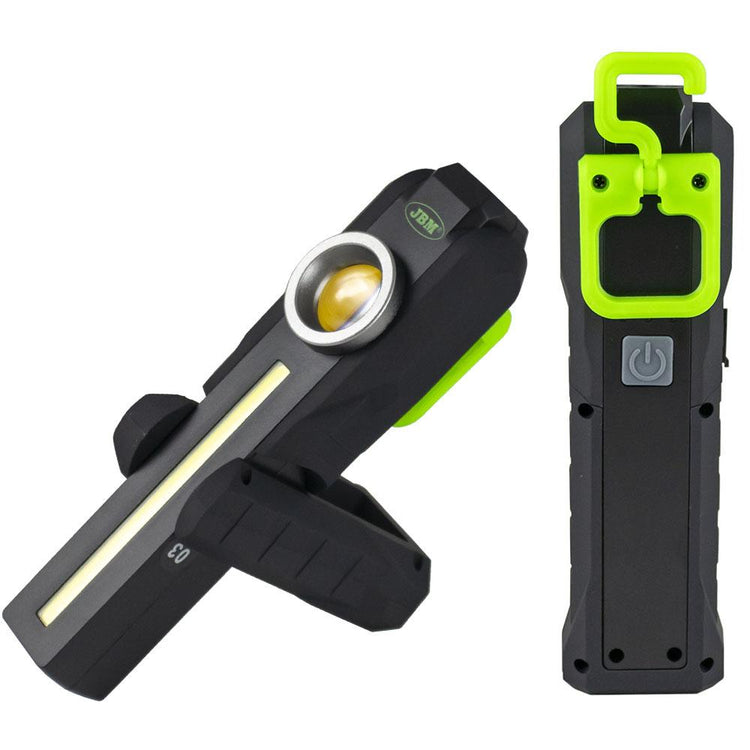 Pocket flashlight with rechargeable battery - lighting