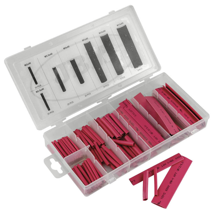 JBM-53376 Heat Shrink Assortment 127pc - Sweeney Motor Factors