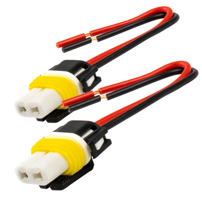 Repair Connector Plug For H8 H9 H11 Bulb 2pc Set - Sweeney Motor Factors