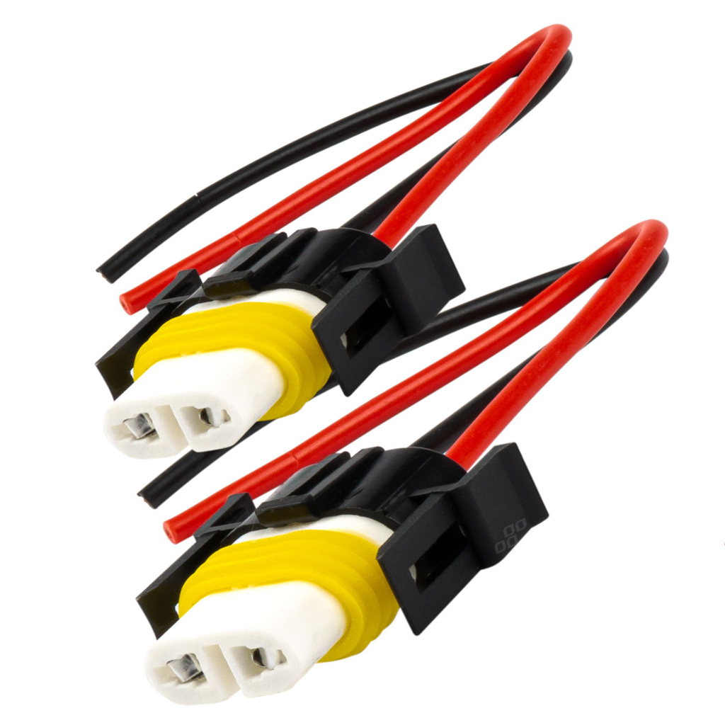 Repair Connector Plug For HB4 9006 Bulb 2pc Set 15CM Cable - Sweeney Motor Factors