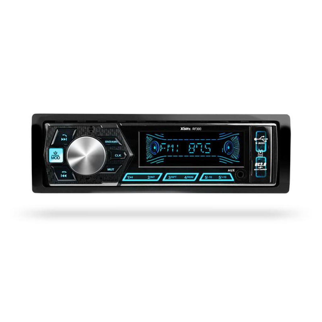 Rf300 car radio with usb fast charging function - audio
